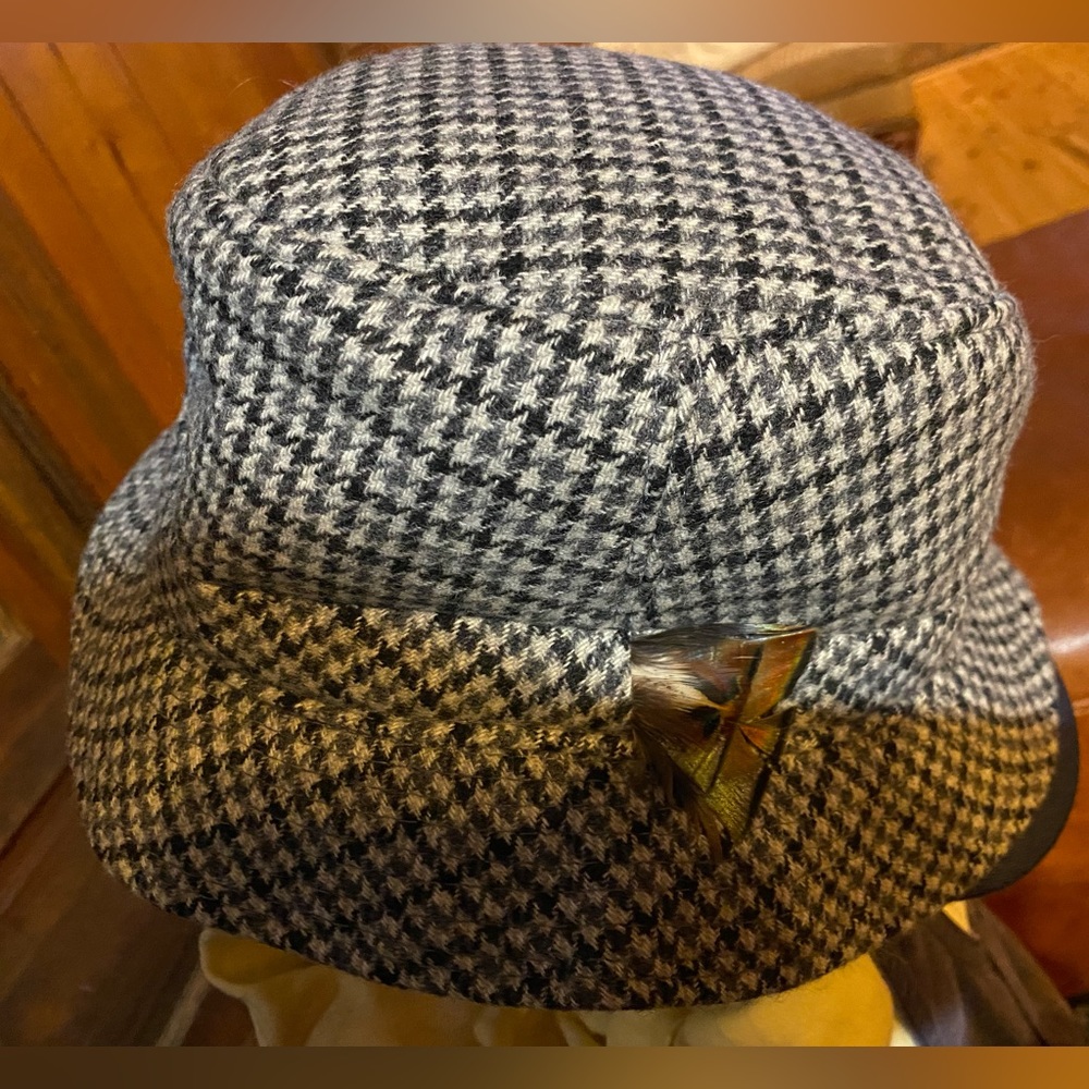 COPY - (NWT) HATS OF IRELAND CASTLEBAR 100% PURE WOOL DONEGAL TWEED WALKING HAT…